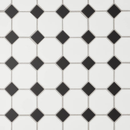 Le Café Octagon Mosaic Tile