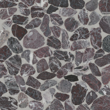 Waterbrook Medium Sliced Pebble Mosaic Tile