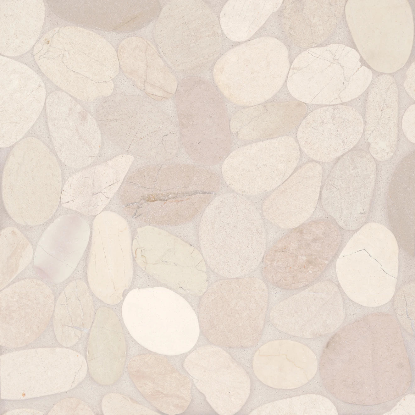 Waterbrook Jumbo Sliced Pebble Mosaic Tile