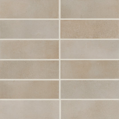 Celine 2" x 6" Matte Floor and Wall Tile