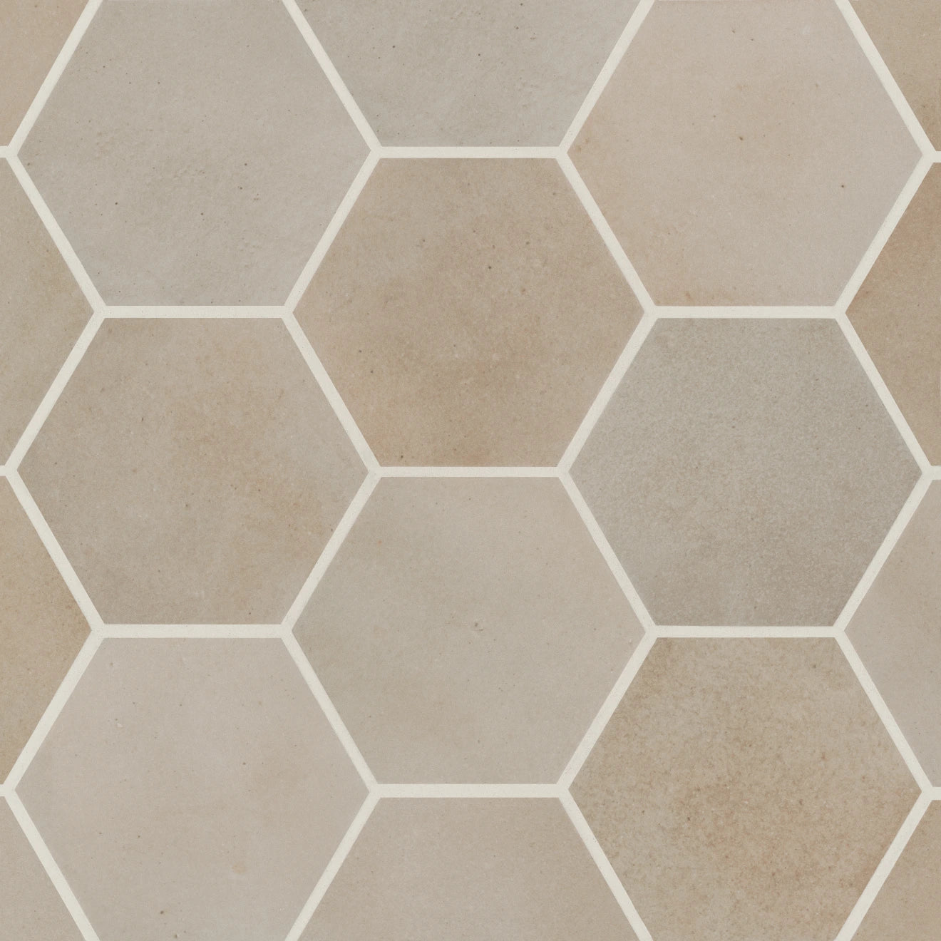 Celine Hexagon Matte Floor and Wall Tile