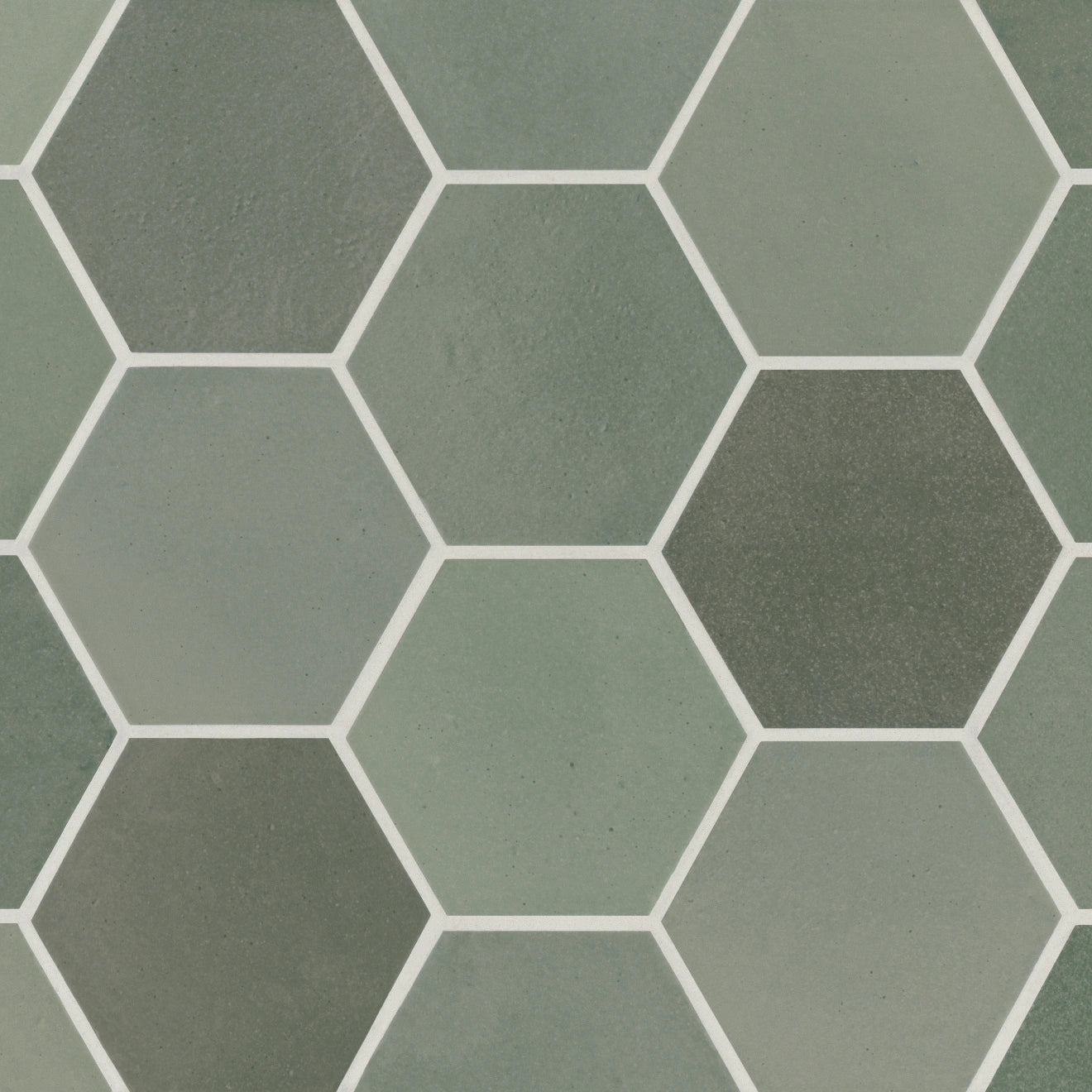 Celine Hexagon Matte Floor and Wall Tile