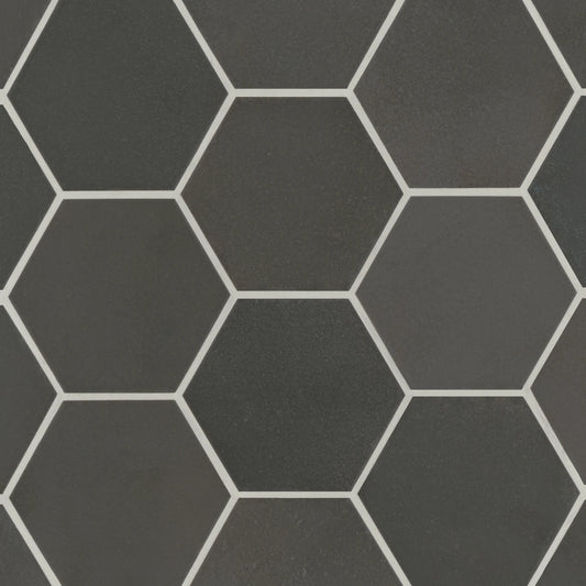 Celine Hexagon Matte Floor and Wall Tile