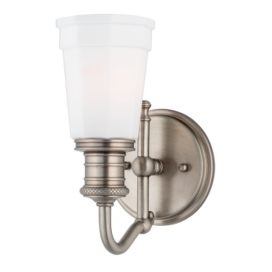 Hopkins 1-Light Sconce in Nickel