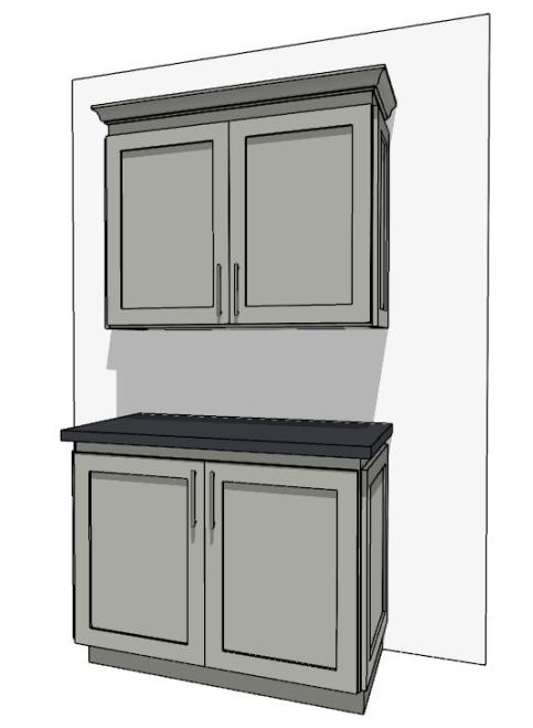 37"-48" Custom Cabinetry | Design Yours Below