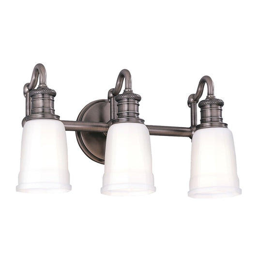 Hopkins 3-Light Sconce in Nickel