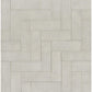 2.5" x 8" Wall tile in color Calcedonio in a repeated herringbone pattern.