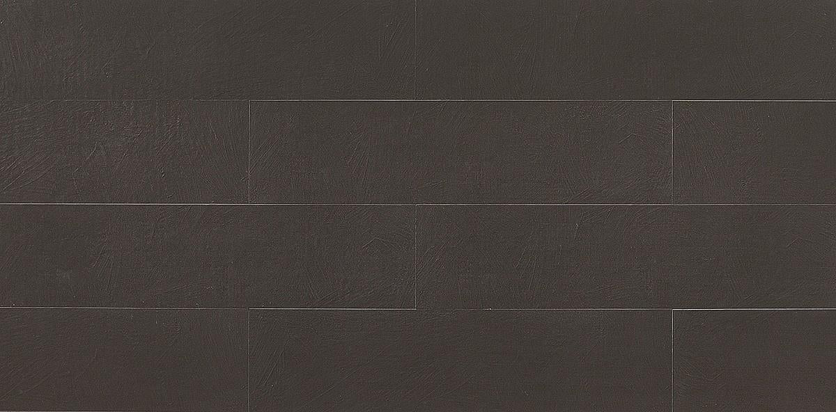 8" x 32" Wall tile in color Manganese in a repeated horizontal pattern.