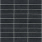 2.5" x 8" Wall tile in color Mitrillo in a repeated vertical pattern.