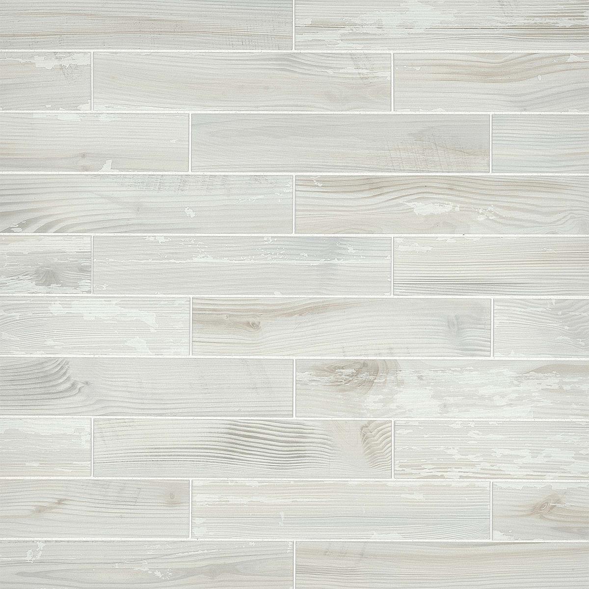 2-1/4" x 11-3/4" Floor tile in the color Bailey is Soy Vanilla