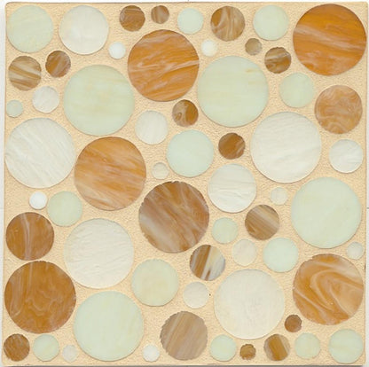 Bubblicious Non-Iridescent Mosaic Tile