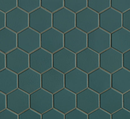 Half Baked Matte Honeycomb Mosaic Tile