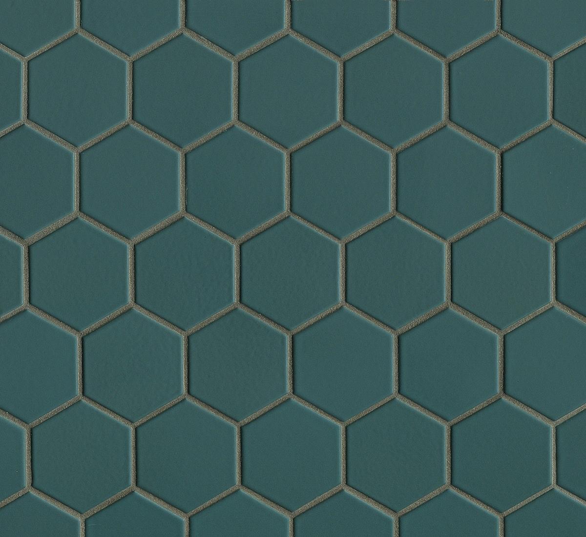 Half Baked Matte Honeycomb Mosaic Tile