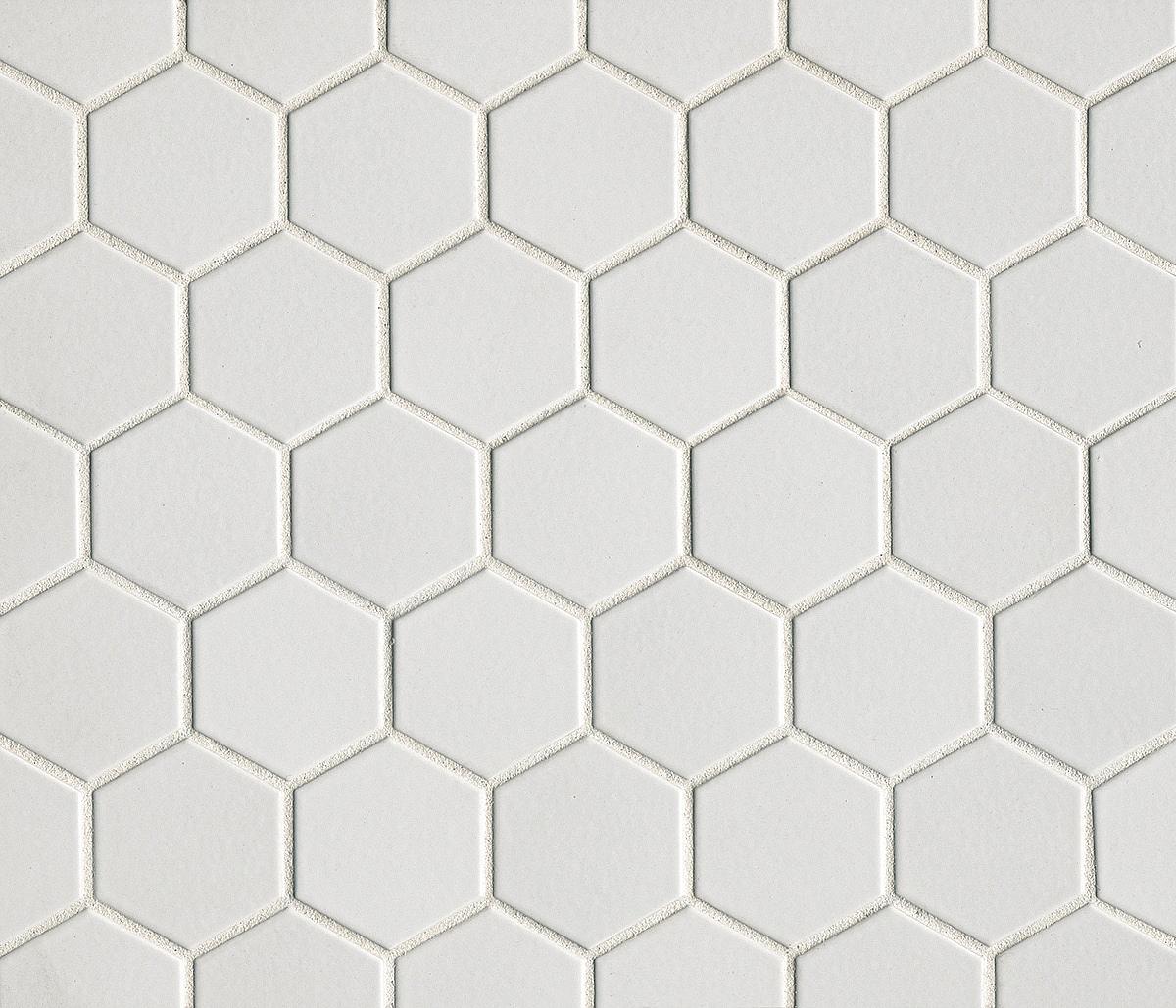 Half Baked Matte Honeycomb Mosaic Tile