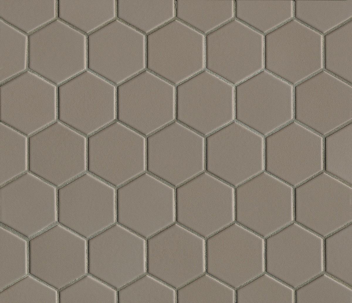 Half Baked Matte Honeycomb Mosaic Tile