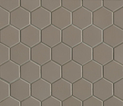 Half Baked Matte Honeycomb Mosaic Tile