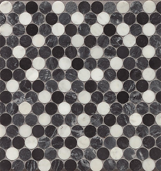 Mod Rocks Mod Dot Blends Mosaic Tile