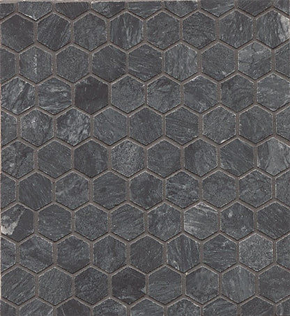 Mod Rocks 1" x 1" Hexagon Mosaic Tile