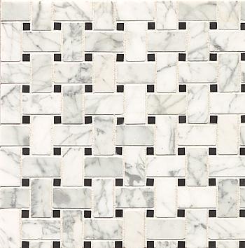 Mod Rocks Basketweave Mosaic Tile