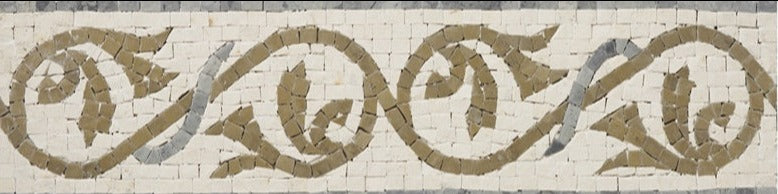 Nico Mozaics Athena Border Tile