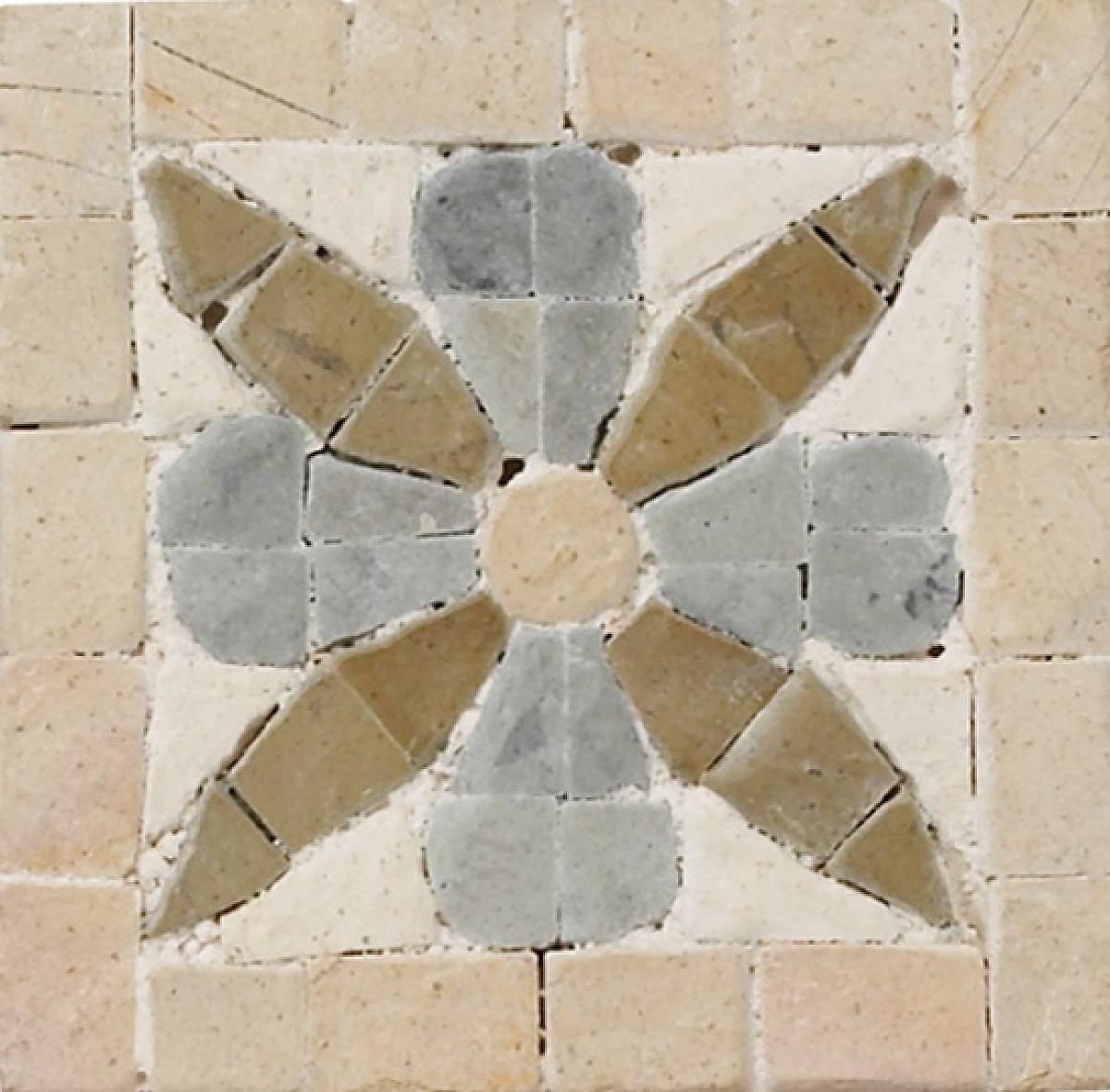 Nico Mozaics Bloom Decorative Cabochan Tile