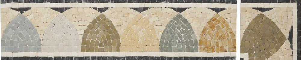 Nico Mozaics Damascus Border Tile