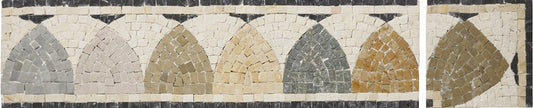 Nico Mozaics Damascus Border Tile