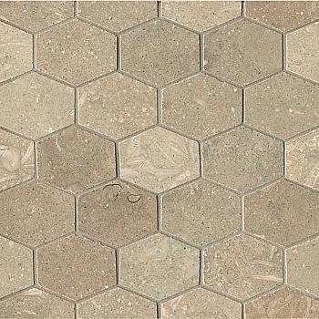 Rock Glamorous Elongated Hexagon Mosaic Tile