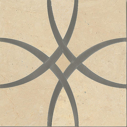 Suave Circles Decorative Tile