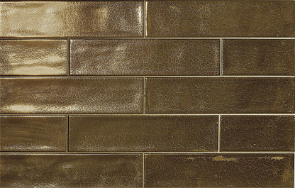 Tongue in Chic 2.5" x 10.5" Metallic Wall Tile