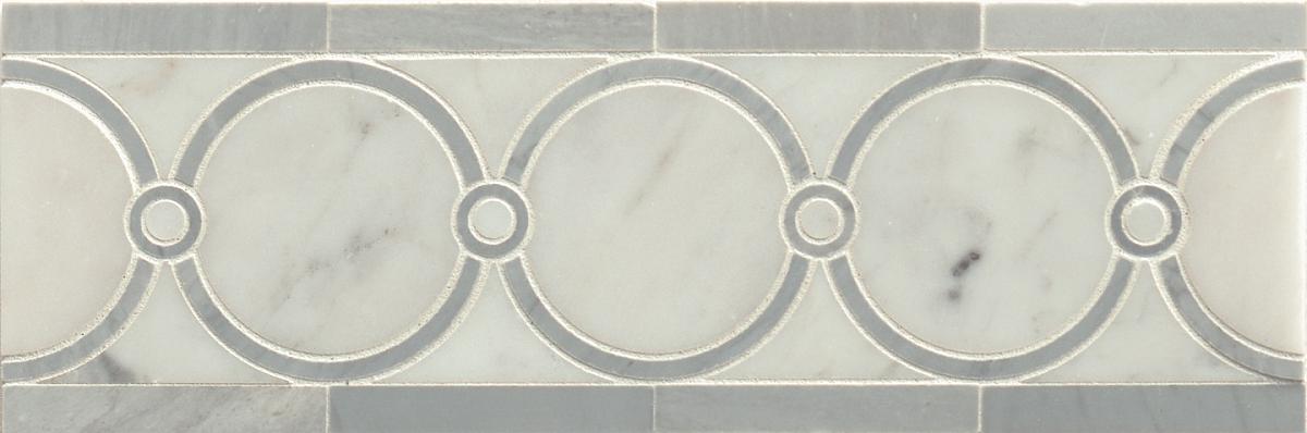 Vanity Circle Border Trim Tile
