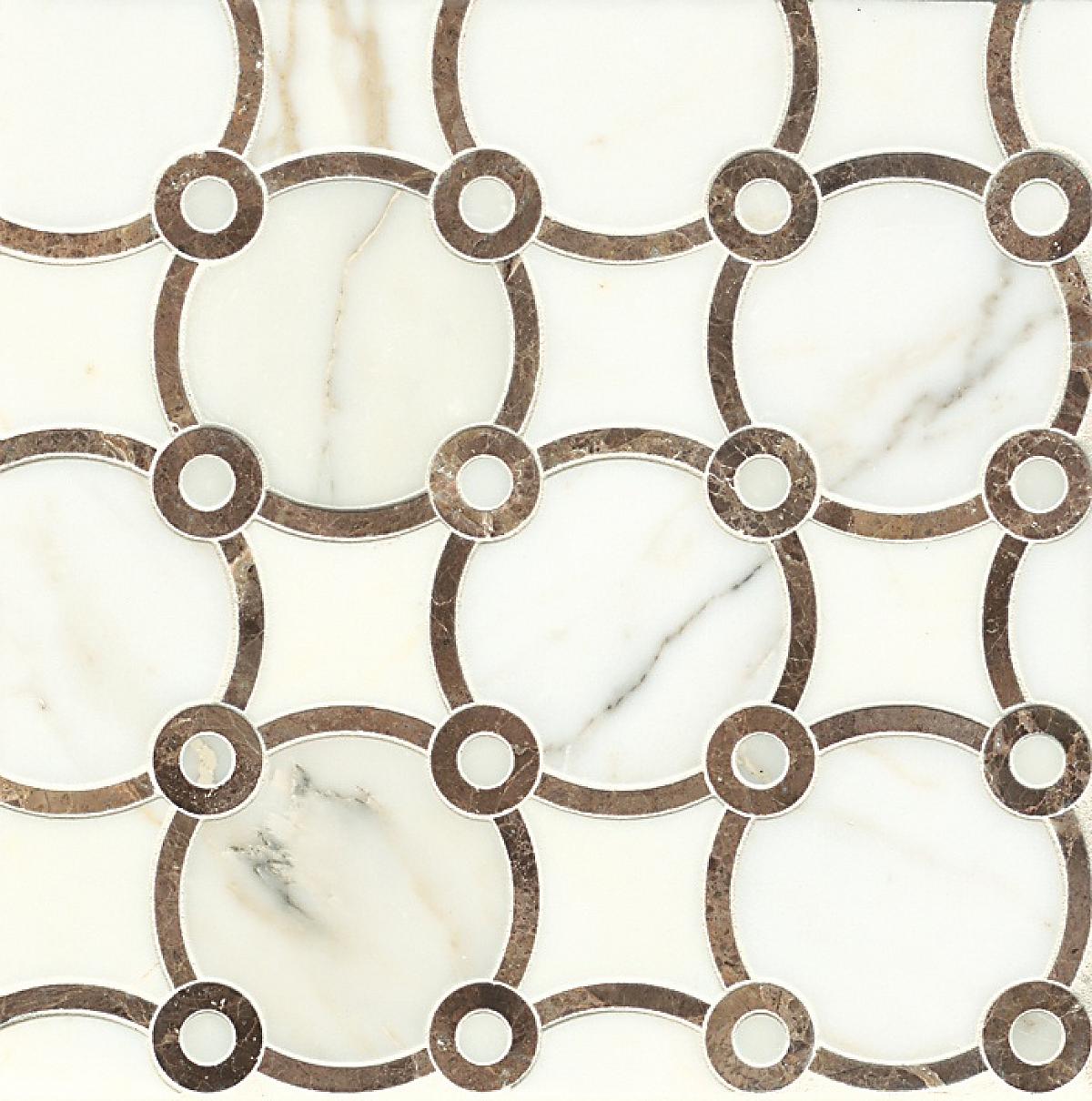 Vanity Circle Decorative Tile