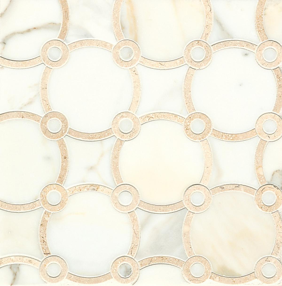 Vanity Circle Decorative Tile