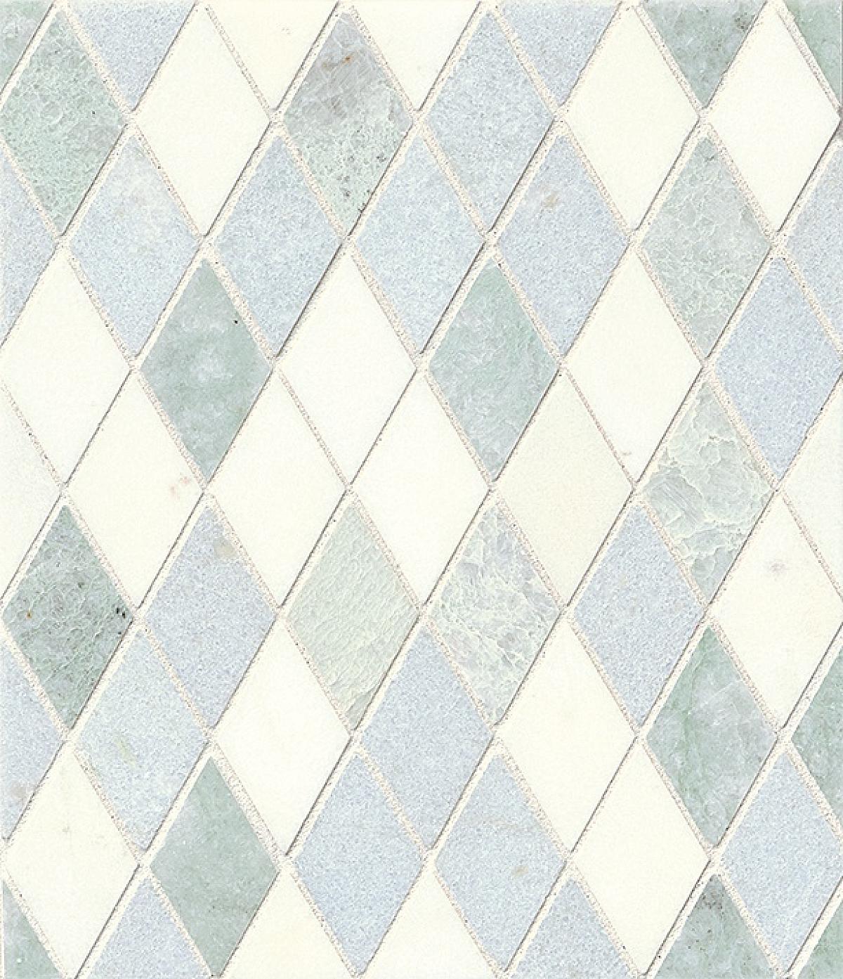 Vanity Rhomboid Mosaic Tile