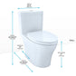 Aquia® IV Dual-Flush Elongated Two-Piece toilet (Seat Included)