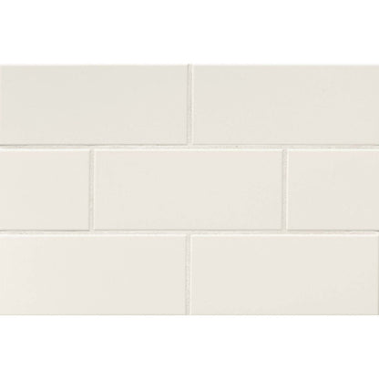 Traditions 4" x 10" Taupe Rectangle Wall Tile