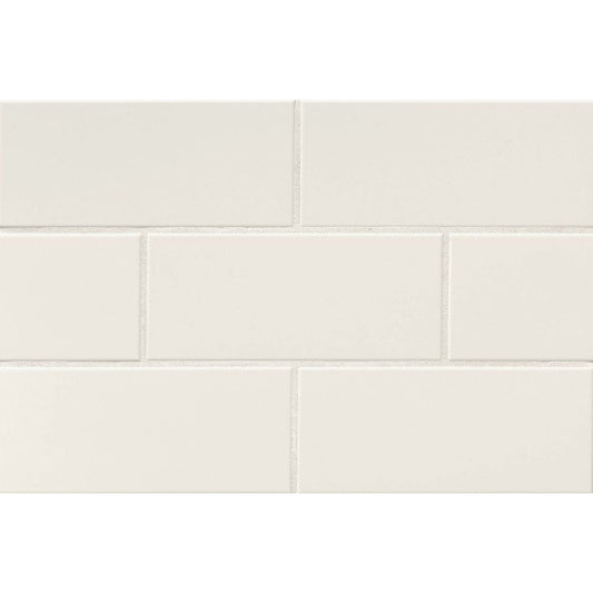 Traditions 4" x 10" Taupe Rectangle Wall Tile