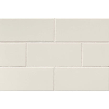 Traditions 4" x 10" Taupe Rectangle Wall Tile