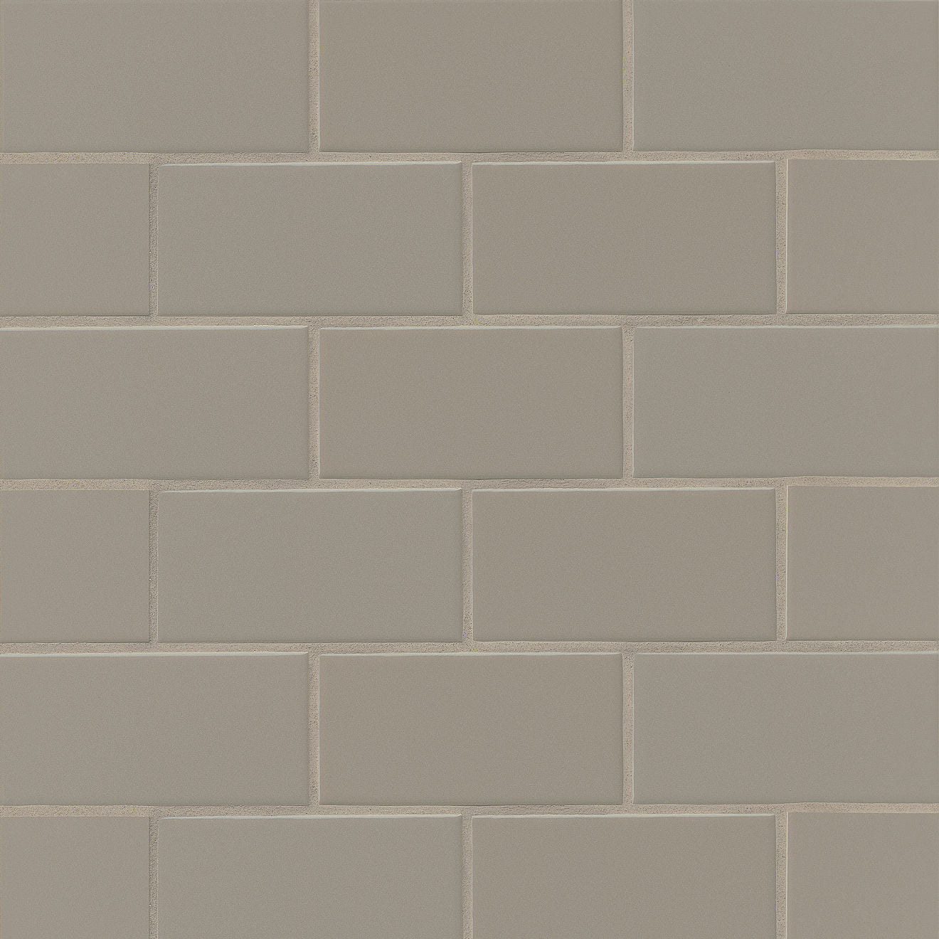 Traditions 3" x 6" Taupe Rectangle Wall Tile