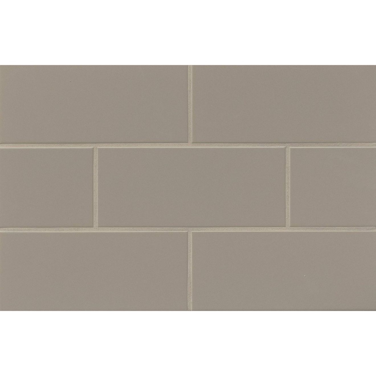 Traditions 4" x 10" Taupe Rectangle Wall Tile