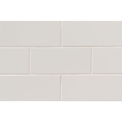 Traditions 4" x 10" Taupe Rectangle Wall Tile