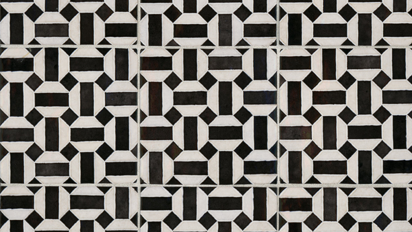 Cloé 5" x 5" Square Decorative Tile