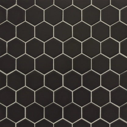 Le Café 2" x 2" Hexagon Mosaic Tile