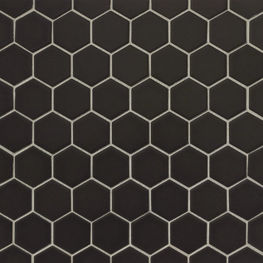 Le Café 2" x 2" Hexagon Mosaic Tile