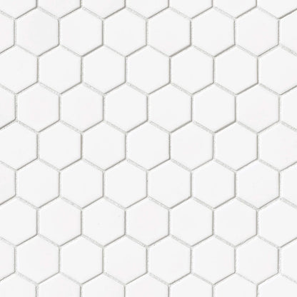 Le Café 2" x 2" Hexagon Mosaic Tile