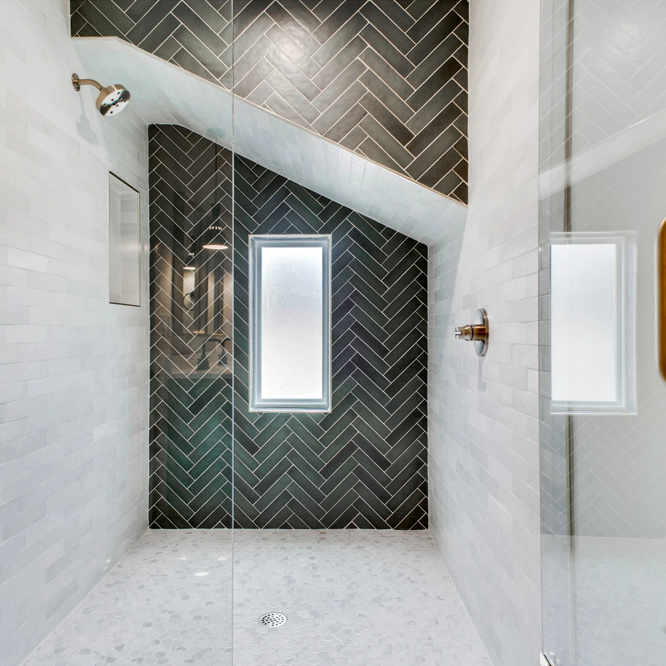 White Carrara Hexagon Mosaic Tile