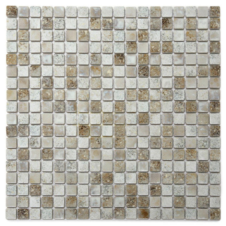 Micro Mosaic Tile, Mesh Mounted, Sold by the Piece
