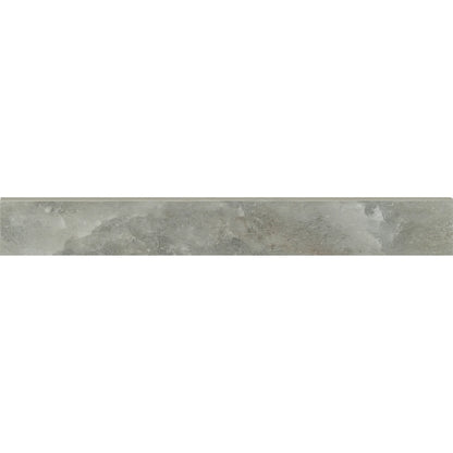 Rock Crystal Bullnose Trim Tile