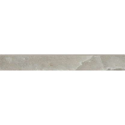 Rock Crystal Bullnose Trim Tile