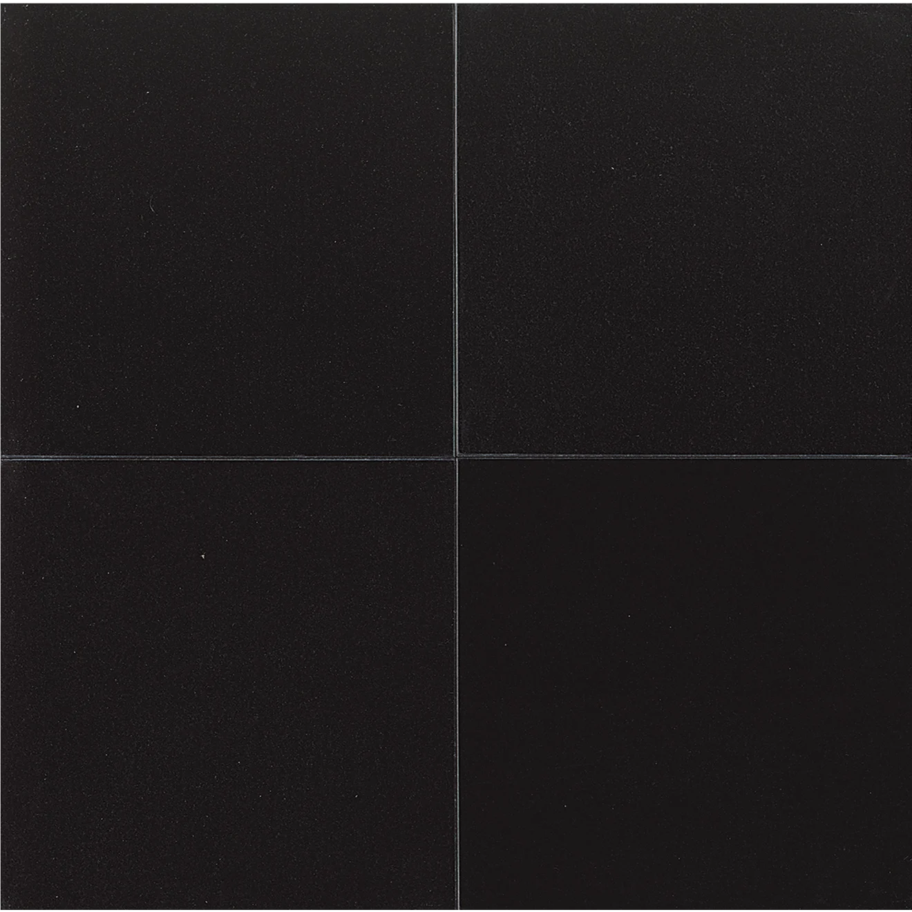 Honed black 24" x 24" Wall and floor tile